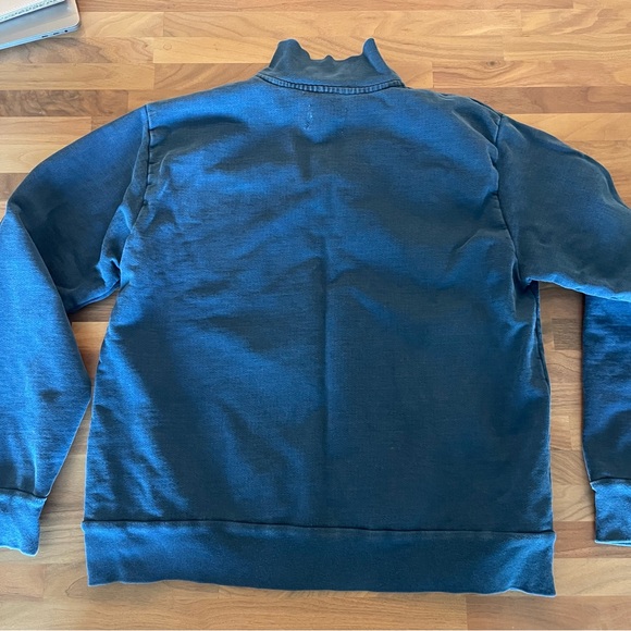 Rudy Jude Blue Half-Zip Sweatshirt - Picture 5 of 6